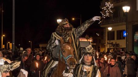 La cabalgata de  los Reyes Magos de Estella no pasará por Recoletas