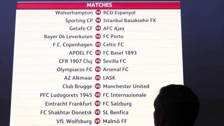 Getafe-Ajax, Wolverhampton-Espanyol y Cluj-Sevilla, en dieciseisavos de la Liga Europa
