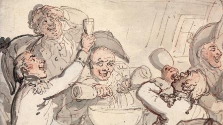 Foto de la ilustración de Thomas Rowlandson (1756-1827) .