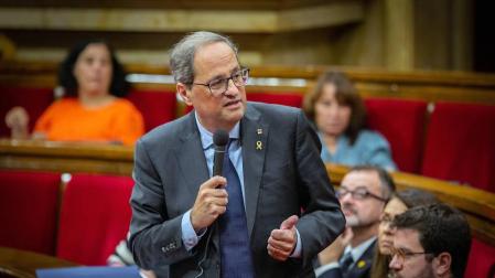 Torra critica a la Policía e Iceta le recuerda que él es el último responsable policial