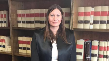 La magistrada Teresa Mayo Genovés.