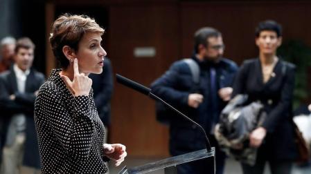 Chivite dice que no aceptará "ningún veto" en la negociación de Presupuestos