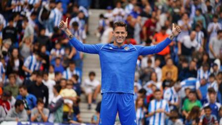 Remiro: "Osasuna nunca me llamó y es una pena porque en Cascante somos todos rojillos"