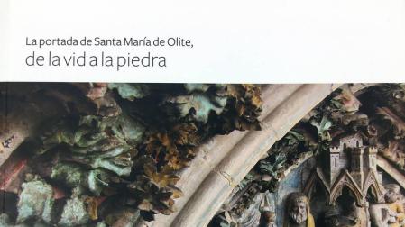 Libro sobre la restauración de la fachada gótica de Santa María de Olite