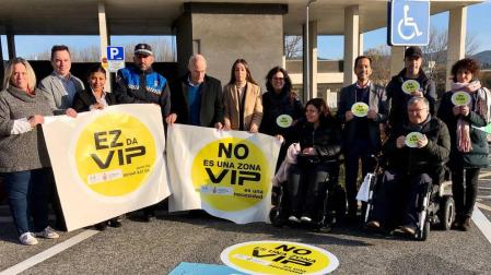 Campaña de Cocemfe para el buen uso del aparcamiento para discapacitados