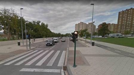 Apertura para el tráfico rodado de la calle Sadar a la avenida de Navarra