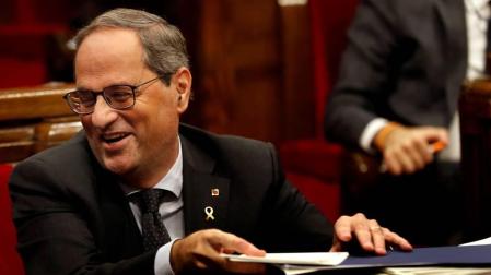 Torra convocará a los partidos en enero para trazar un plan de autodeterminación