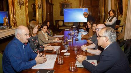 Cita de las cuatro alcaldías de Erripagaña para estudiar su situación urbanística