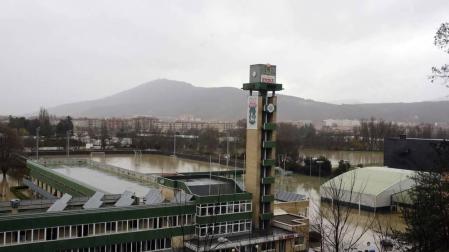 Las instalaciones de Amaya quedaron anegadas por el agua tras las últimas inundaciones.