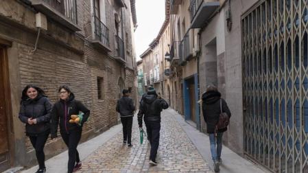 El Casco Antiguo de Tudela tendrá fibra óptica en 2020 tras años de espera