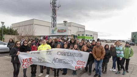 Los trabajadores de Vegetales Línea Verde inician 4 días de huelga