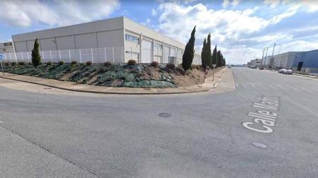 Accidente en el polígono Las Labradas de Tudela, con dos personas heridas.