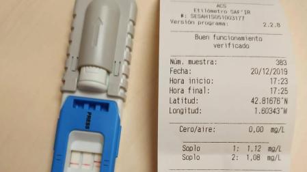 Dos conductores dan positivo en alcohol y drogas tras un accidente en Sarriguren