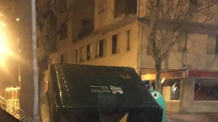 Fotos de las incidencias del viento por la borrasca Elsa en Navarra