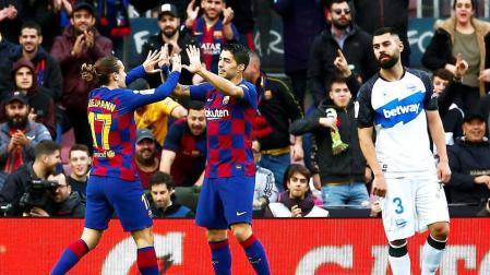 El Barcelona cierra el año en lo más alto de la clasificación