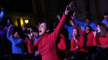 La Asociación Góspel de Navarra, el 25 de diciembre en la plaza del Ayuntamiento