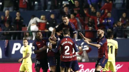 Imágenes del partido disputado este sábado en El Sadar.
