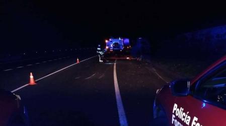 Herido un conductor tras sufrir un accidente en la N-121-A, en Santesteban