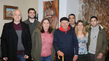 Caparroso homenajea a uno de sus vecinos más longevos, José Araiz