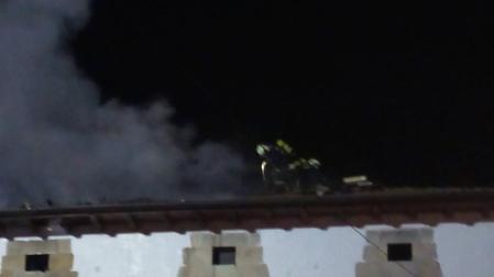 Un trasladado al CHN por inhalación de humo en un incendio en Ulzurrun