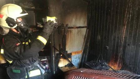 Sofocan un fuego en la habitación de un piso en Tafalla
