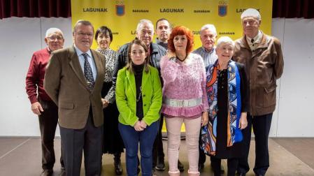 Lagunak de Barañáin recuerda a sus pioneros en su 40 aniversario