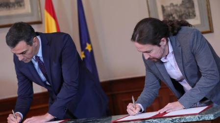 Los puntos en común y las diferencias entre los programas de Sánchez e Iglesias