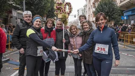 Galería de fotos de la carrera con la que se ha despedido el año en Estella.