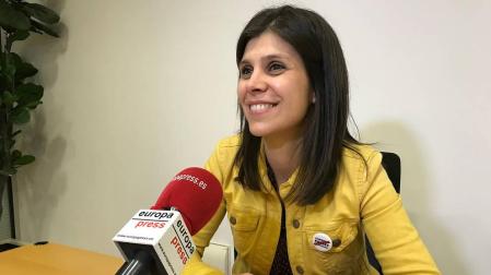 La secretaria general adjunta y portavoz de ERC, Marta Vilalta.