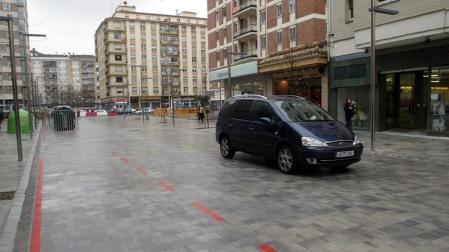 Martin Azpilcueta, una de las calles ya limitada a 30 km/h