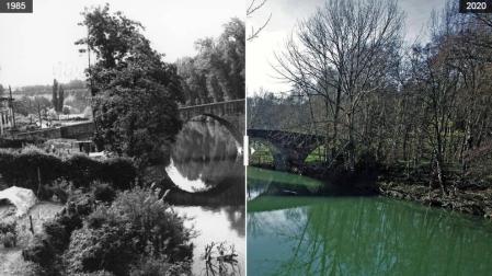 Cuando cambió... el puente de la Magdalena