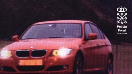 Denunciados por velocidad el 22% de los vehículos controlados en la NA-132 en Tafalla