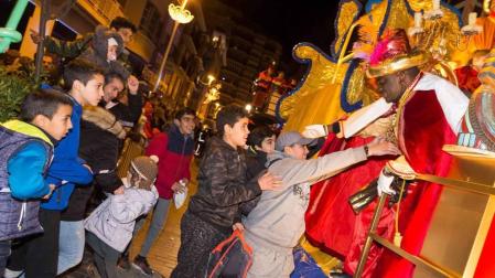 Fotos de la cabalgata de los Reyes Magos en Tudela
