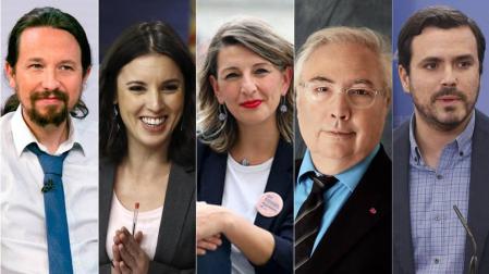 Unidas Podemos ya tiene sus ministros: Iglesias, Montero, Díaz, Castells y Garzón