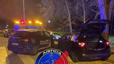 Liberan a un hombre retenido en el maletero de su coche en Madrid y detienen al raptor