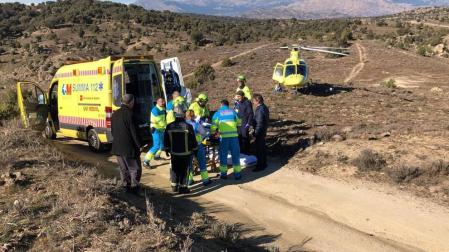 Un joven muerto y tres intoxicados graves en una casa rural en Madrid