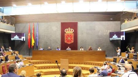 El parlamentario de Geroa Bai Unai Hualde ha sido elegido este miércoles presidente de Parlamento de Navarra, en segunda votación, con los votos de su grupo, el PSN, EH Bildu, Podemos e Izquierda-Ezkerra.