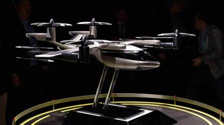 Modelo de helicóptero que fabricará Hyundai para el nuevo servicio de taxis aéreos