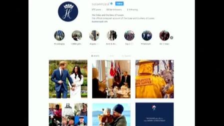 Harry y Meghan dan "un paso atrás" como miembros de la Casa Real británica