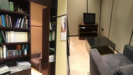 Aspecto del interior de la habitación.