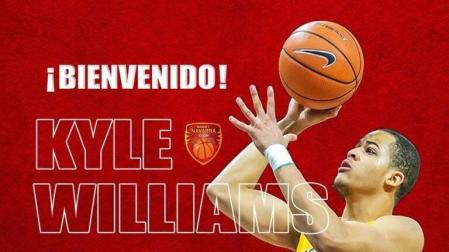Basket Navarra refuerza su juego exterior con Kyle Williams