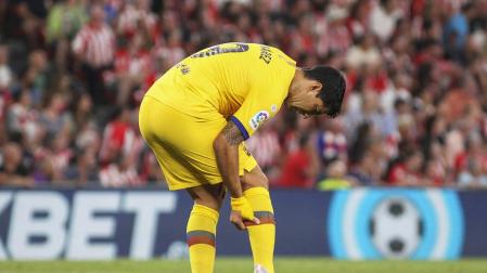 El sóleo deja a Luis Suárez fuera de combate