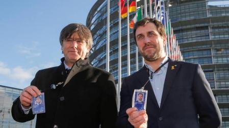 Puigdemont, en el Parlamento Europeo: "La crisis catalana es un asunto europeo"