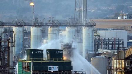Una tapa del reactor voló tres kilómetros y mató a una de las víctimas