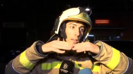 Una plancha metálica despedida del reactor mató a la primera víctima de la explosión
