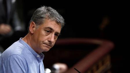 El portavoz de EH Bildu en el Congreso, Oskar Matute.