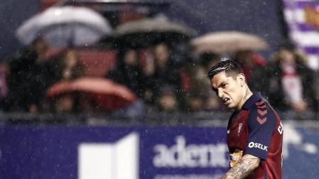Galería de fotos del partido Osasuna-Valladolid disputado en El Sadar.