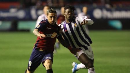 Osasuna-Valladolid en directo: narración minuto a minuto
