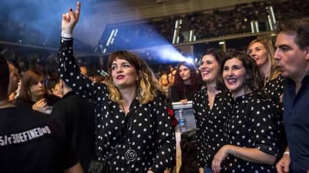 Fotos de la gira Yo fui a EGB en el Navarra Arena, a su paso por Pamplona.