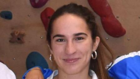 La karateka navarra Laura Urra.